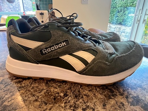 Reebok gl1000 suede green - reebok,