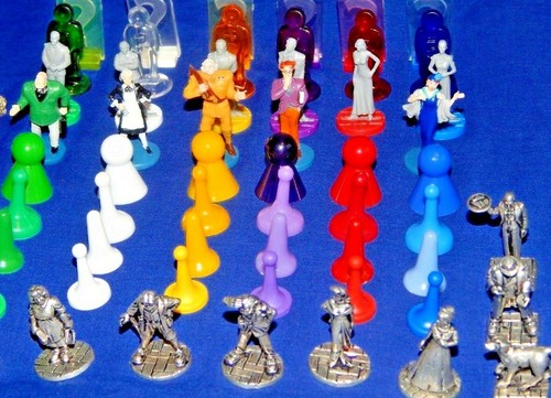Cluedo tokens spare pieces - tokens,