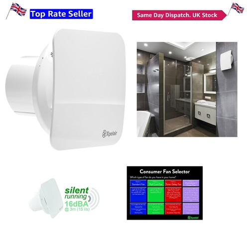 Silent bathroom extractor - silent,