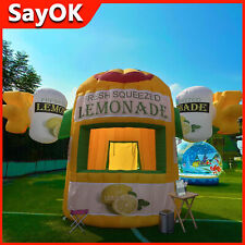 13ft Commercial Inflatable Lemonade Concession Stand Booth  Event Vendor Booths