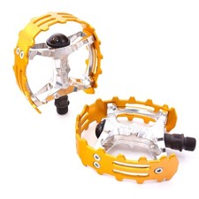 Wellgo Bear Pedals 1/2" Gold -
