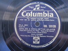 RARE 1941 BING CROSBY 78 RPM