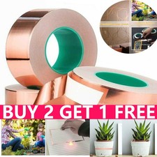 20M Copper Slug Tape Adhesive Conductive Repellent Guitar Pickup Tape EMI Shield