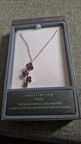 Equilibrium poppy necklace - poppy,