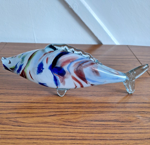 Murano glass fish - murano,