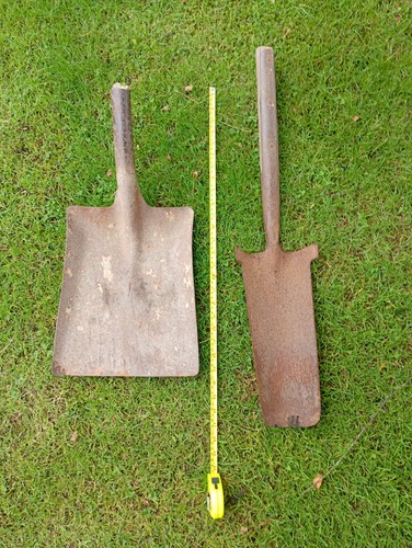 Vintage shovel trench tools - shovel,