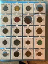 Great Britain / England Co-op Tokens X20 Goole, Port Glasgow, Reading, Hinckley