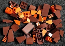 LEGO Mixed Brown Slopes Bundle