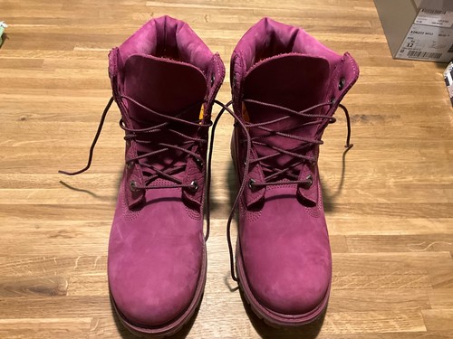 Ladies timberland purple boots - ladies,