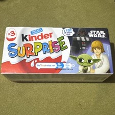 1x Box of 3 Kinder Surprise