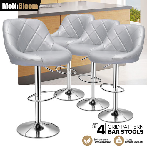 Set silver pub bar stool - pub,