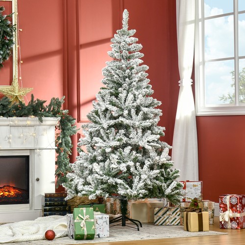 Snow flocked artificial - ft,
