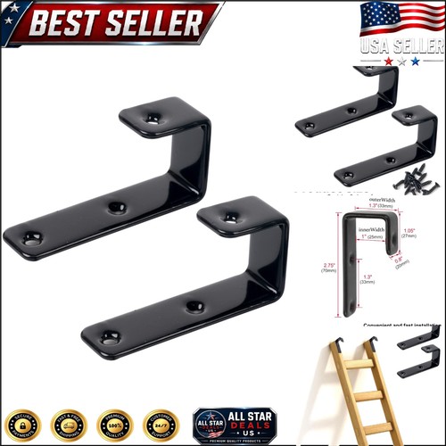 Black bunk bed ladder - bed,