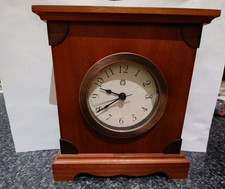 Wooden Mantle Clock