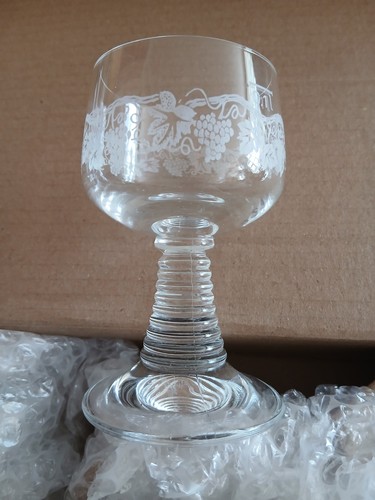 Set vintage glass - glass, twisted