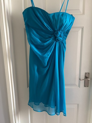 Turquoise blue floaty dress - turquoise/blue,