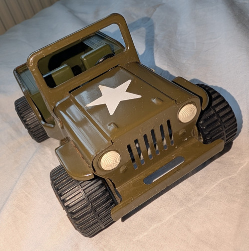 Tonka vintage military willys - vintage,