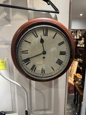 Antique 12ins Dial Fusee Wall