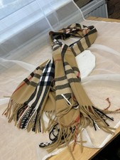 Burberry Cashmere Scarf Beige