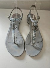 Chanel Logo Sandals UK 5
