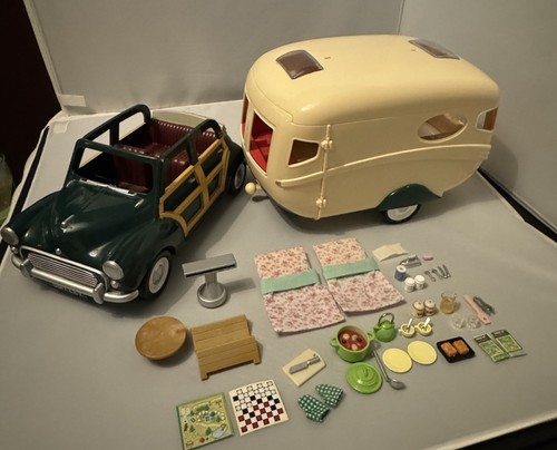 Sylvanian families family car - family,