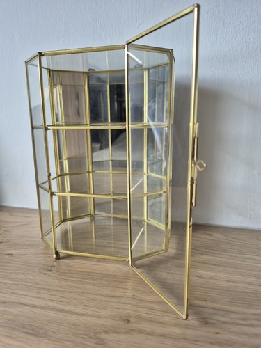 Small vintage glass mirrored - small,