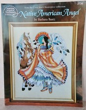 NATIVE AMERICAN ANGEL by BARBARA BAATZ CROSS STITCH CHART 3736
