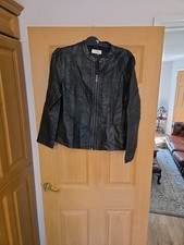 Wallis Faux Leather Jacket