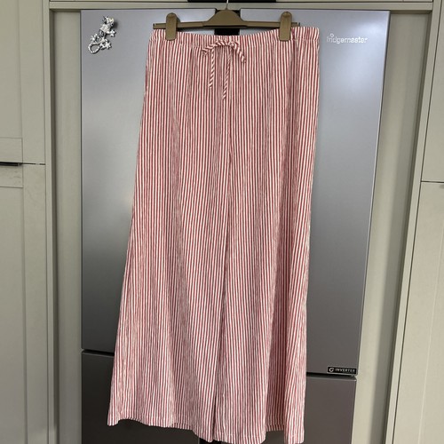 Palazzo trousers wide leg red - trousers,