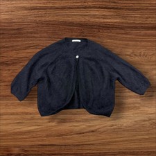 M&S Petite Black One Button