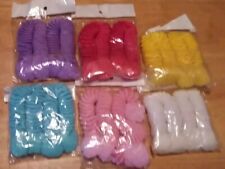 Mixed Lot of Stretchy Spiral  Hair Ties (x 6)