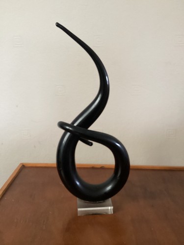 Murano style abstract glass - murano,