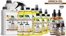 "100% Pure Arnica Oil for Stiff Muscles & Soothing Massage – Natural Pain Relief