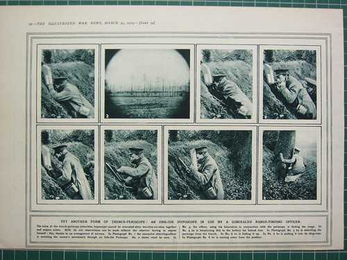 1915 wwi ww1 print trench - wwi,
