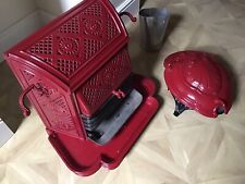 Antique French Cast Iron Solid Fuel Stove