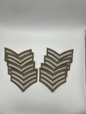 8 Military Cloth Badges /