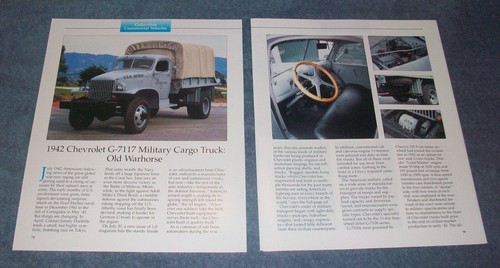 1942 chevrolet 7117 - 1942, g-7117