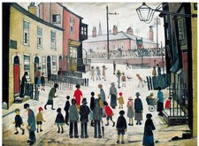 Lowry a procession - l,