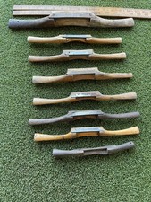 8 X EARLY WOODEN BODIED  SPOKE