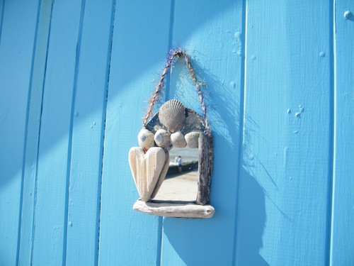Driftwood mirror with