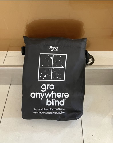 Portable black out blind - black,