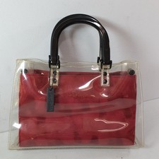 SUZY SMITH Clear PVC Tote Bag