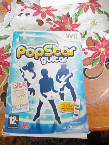 Popstar guitar nintendo wii - guitar,