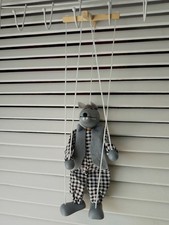 Wooden And Fabric Wolf