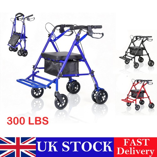 Folding rollator walker - folding,