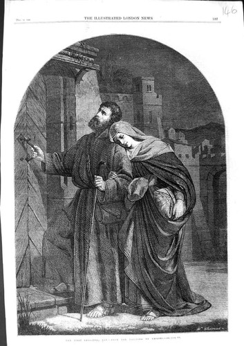 Original old antique print - original,