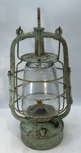 Vintage paraffin oil lantern - paraffin,