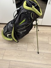 Mizuno Aerolite SPR Golf Stand Bag Black Green