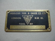 Middlesex Tool & Gauge Vintage