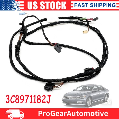 New left rear trunk lid - rear, wiring